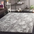 thumbnail image 2 of SAFAVIEH Century Deasun Distressed Area Rug, Gray/Ivory, 6'7" x 6'7" Square, 2 of 8