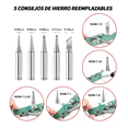 thumbnail image 4 of Kit De Soldador Eléctrico C/herramientas Puntas Multímetro Naranja BLOOSOM, 4 of 6