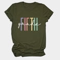 thumbnail image 2 of Retro Fifth Grade T-Shirt Teacher Appreciation Shirt for Women 5th Grade Teacher Shirt Back to School Shirt, 2 of 4
