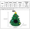 thumbnail image 2 of Hamster Warm Bed House Winter Cage Nest Christmas Gift for Sugar Squirrel Easy to, 2 of 8