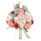 thumbnail image 4 of Ramo de novia de flores artificiales para novia Ramos románticos Novia para boda estilo E, 4 of 9