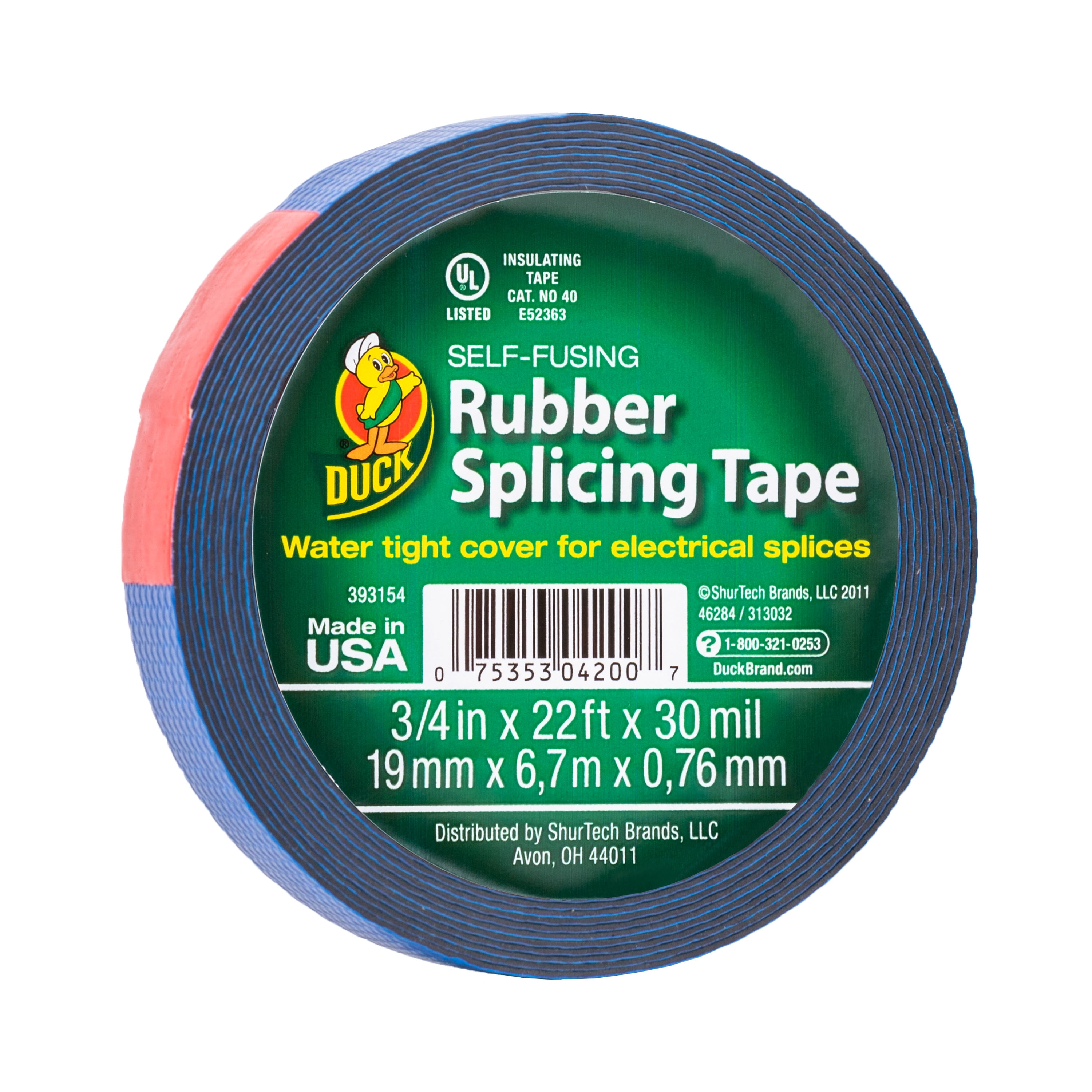 Scotch Super Thin Waterproof Vinyl Plastic Colored Tape 190T .75-In x 125-In... 