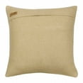 thumbnail image 4 of The HomeCentric Pillow Case Zip, Decorative Beige Pack of 2, 14x14 inch (35x35 cm) Throw Pillows For Couch, Burlap Sequins Cushion Cover, Solid Color Pattern Conetemporary Style Easter - Check It Out, 4 of 6