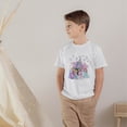 thumbnail image 3 of Watercolor Princess Youth Shirt Castle Graphic Print T-Shirt Kids Cotton, 3 of 6
