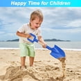 thumbnail image 2 of Palas de playa para niños Dilanda, 41 cm, mango de madera, juego de 3 piezas, 2 of 9
