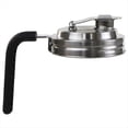 thumbnail image 1 of Tapa de Boca de Acero Inoxidable, Abatible, Antiderrames y con Sello de Asa para Elaboración de Cerveza. Tapa de Sellado de Acero Inoxidable A, 1 of 5