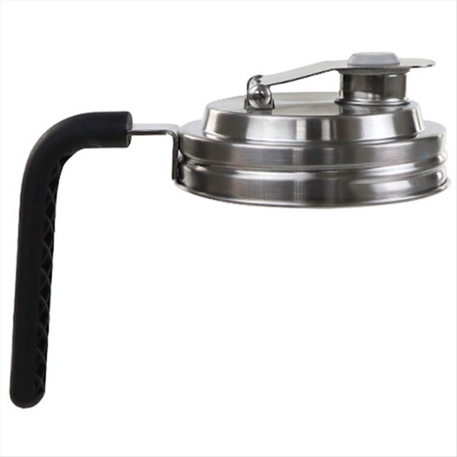 Tapa de Boca de Acero Inoxidable, Abatible, Antiderrames y con Sello de Asa para Elaboración de Cerveza. Tapa de Sellado de Acero Inoxidable A