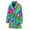 427, variant on Spiky Psychedelic Optical Illusion Women'S Bathrobe Women Bathrobe One Size Univeral Fits Fashion Lightweight Plush Fleece Long Robe For Women