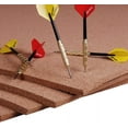 thumbnail image 5 of Manton Industrial Cork Sheet: 18" x 24" x 3/8" Thick (2-PK) Bulletin Board Panel with Adhesive Strips, 5 of 5
