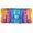 Blue Purple Yellow Tie Dye, variant on Haosy 2 Panels Rod Pocket Tier Curtains 27 x 24 Light Filtering Privacy Semi Sheer for Kitchen Bathroom, Blue Pink Flower Damask