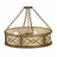 thumbnail image 6 of Meyda Tiffany 149652 Donya 4 Light 26" Wide Semi-Flush Drum Ceiling Fixture - Corinth, 6 of 7
