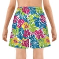 thumbnail image 5 of joogoo Tropical Flower-t6 Boys Swim Trunks Beach Swimsuit Shorts Boxer 12-13Y, 5 of 8