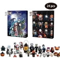 thumbnail image 2 of Halloween Advent Calendar 2024 - Contains 24 Gifts, 2024 Halloween Horror Movie Figures Advent Calendar, Halloween Christmas Countdown Calendar, Halloween Doll Collectible Figures Gift for Kids, 2 of 7