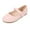 Pink, variant on PINQI Girls Mary Jane Ballerina Flat Shoes Toddler Kids Princess Easy Buckle School Uniform Dress Shoes for Wedding Party