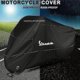 thumbnail image 2 of Vespa Lx Lxv Gts Gtv 50 150 250 300 300ie Motorcycle Cover With Uv Protection, Dustproof, Snowproof, Waterproof Cover For Motorcycles jinst1, 2 of 5