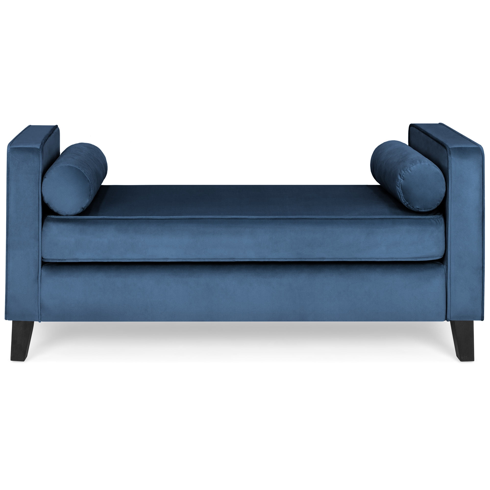 Best Choice Products 53 Velvet Accent Ottoman Bench For