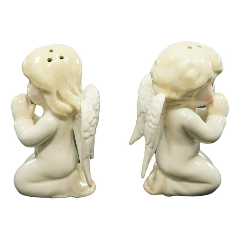 Ebros Frog Prince And Princess Kissing Ceramic Magnetic Salt And Pepper  Shakers 