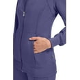 thumbnail image 4 of Infinity Cherokee Zip Front Scrub Jackets for Women, 4-Way Stretch Fabric, 2391A, 4 of 9