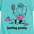 thumbnail image 3 of Peanuts - Feeling Pretty Sally - Toddler & Youth Girls Short Sleeve Graphic T-Shirt, 3 of 6