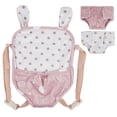 thumbnail image 1 of Portabuñecas Reborn BABESIDE con 2 pañales para 30-38 cm, 1 of 7
