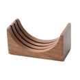 thumbnail image 3 of DOLITY Wood Coffee Screen Holder Stand Support Espresso Machine Parts Three Slot, 3 of 6
