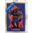 thumbnail image 3 of Marvel Spider-Man: Across The Spider-Verse - Cyborg Spider-Woman Wall Poster, 14.725" x 22.375" Framed, 3 of 6