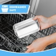 thumbnail image 2 of Mini Loaf Pan Set of 4, Vesteel 6” x 3.5” Baking Bread Pans, Stainless Steel Loaf Toast Baking Pans For Bread Meatloaf Lasagna Cake, Healthy & Non Toxic, Oven & Dishwasher Safe, 2 of 8