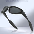 thumbnail image 2 of Womens Polarized Cat Eye Sunglasses Trendy Retro UV Protection TAC Lenses PC Frame For Driving Sports Gear Now, 2 of 5