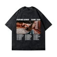 thumbnail image 3 of Perfume Genius Glory Tour 2025 Washed Cotton Tshirt Casual Short Sleeve Hip Hop Tees, 3 of 4