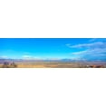 thumbnail image 2 of Popcorn 24x10 Gold Ornate Wood Framed with Double Matting Museum Art Print Titled - Verde Valley from Jerome, 2 of 4