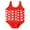 Red, variant on Uccdo 2-6Y Toddler Little Girls One-Piece Swimsuits Buoyancy Bathing Suit Swimwear