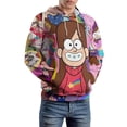 thumbnail image 6 of Gravity Falls Sweatshirts Casual Pullover Hoodie Jacket Unisex Hooded Activewear 3D Printed Long Sleeve Sweater with Pocket 3XL, 6 of 8