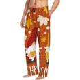 thumbnail image 6 of Naloa Happy Thanksgiving Three Gnomes Pajama Pants Men, PJ Bottoms, Sleep & Lounge Pants-Medium, 6 of 6