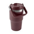 thumbnail image 6 of Ozark Trail 18 oz Stainless Steel Insulated Swivel Tumbler, Maroon, 6 of 9
