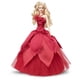thumbnail image 5 of Barbie Signature 2022 Holiday Doll cabello rubio 6 años, 5 of 6