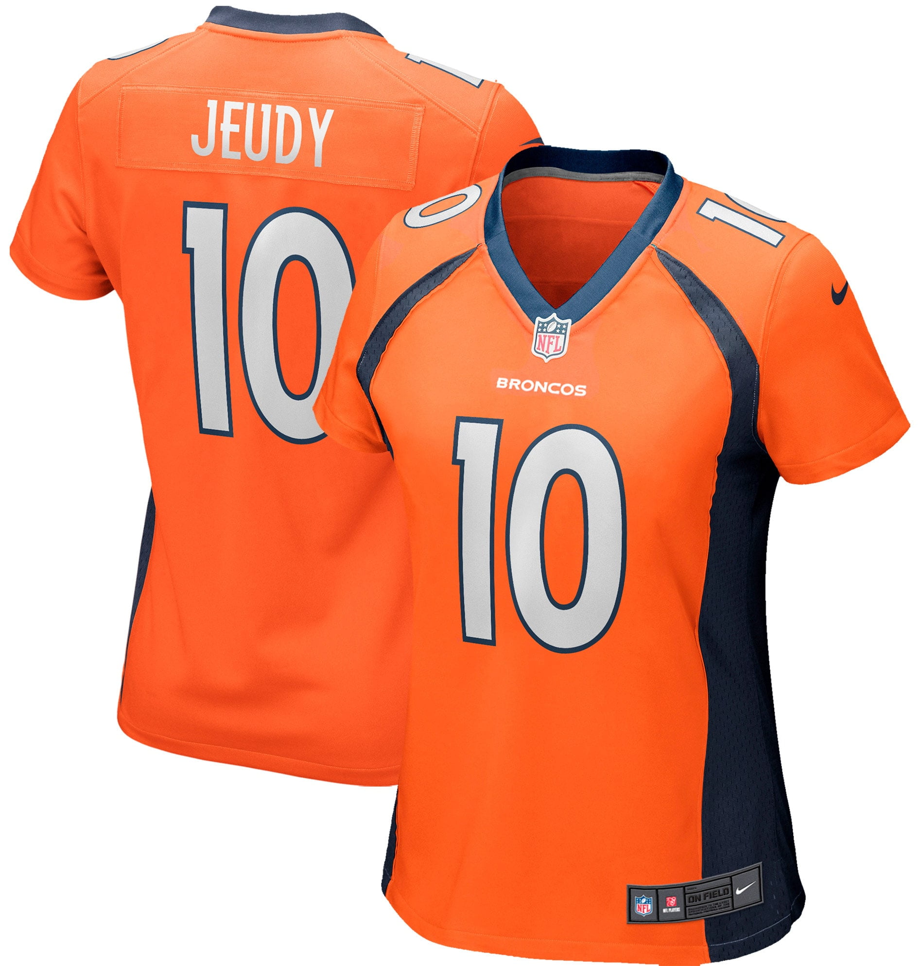 Jerry Jeudy Denver Broncos Nike Women's Game Player Jersey Orange