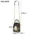 thumbnail image 2 of FORMRS Crossbody Bag for Women Quilted Travel Shoulder Cell Phone Purse with Chain Strap Handbag, Happy Ghost, 2 of 7