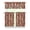 White-80, variant on Whimsical Mushroom Kitchen Curtains Set, 3 Piece Rod Pocket Curtains, Fairy Tale Mushroom Kitchen Curtains for Kitchen Windows
