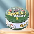 thumbnail image 3 of Spot It Game Animal Fun Cards Con Caja Metal Juguete Educativo (deportes), 3 of 6
