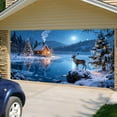 thumbnail image 5 of SIfdSeng Get it Fast Large Garage Door Banner Outdoor for Holiday Season Front Porch Yard Festive Party Welcome Sign, 5 of 5
