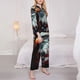 thumbnail image 3 of Balery USA Bald Eagle Conjunto de Pijama con Estampado para Mujer, Conjunto de Dos Piezas con Manga Larga, Ropa de Dormir Suave con Bolsillos, Pijamas Cómodos-XX-Large, 3 of 7