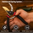 thumbnail image 2 of Mr. Pen- Pruning Shears, Garden Shears, 8" Professional, Titanium Blade, Garden Scissors, Gardening Shears, 2 of 8
