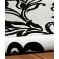 thumbnail image 2 of Capri 4 x 7 Rug, Black and White, 2 of 4
