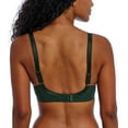 thumbnail image 2 of Freya Loveland Plunge Underwire Bra (401002),32GG,Deep Emerald, 2 of 5