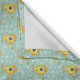 thumbnail image 4 of Ambesonne Yellow Submarine Valance Pack of 2, Nautical Style, 54"X12", Seafoam and Earth Yellow, 4 of 5