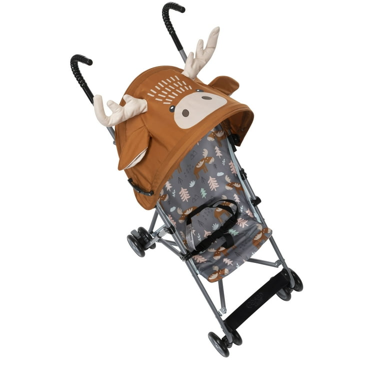 Cosco Kids Comfort Height Toddler Umbrella Stroller with Canopy Moose Toddler Unisex