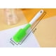 thumbnail image 4 of Cepillo limpiador de botellas de silicona con mango largo, herramienta limpiadora para lavar vasos de cuello estrecho y botellas de vidrio (verde), 4 of 5