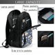 thumbnail image 4 of Balery Flower Mochila con carga USB para hombre y mujer - Mochila impermeable y antirrobo para laptop con puerto USB para viajes, trabajo, 4 of 7