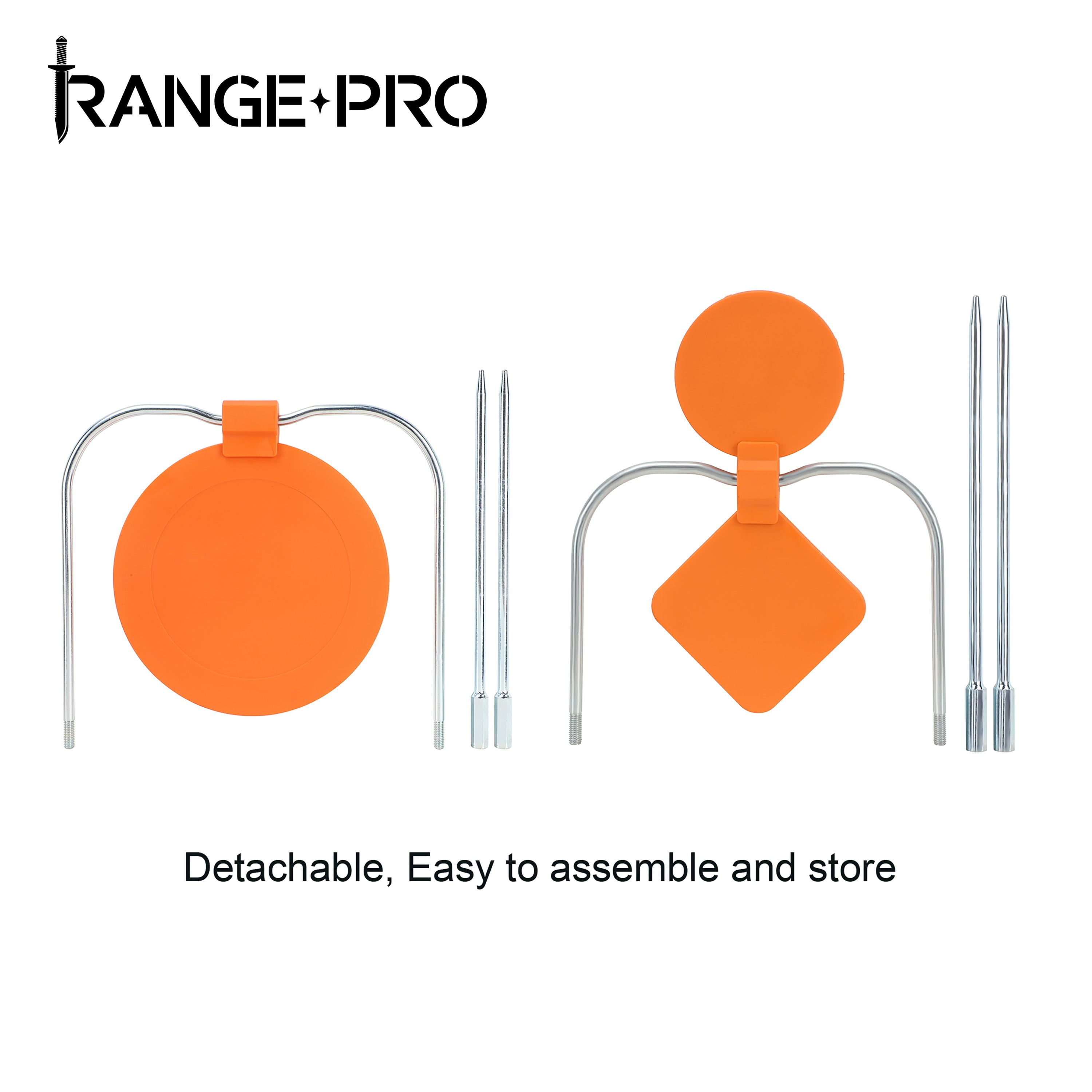2-in-1 & 8" Round Self-Healing Spinner Target Set