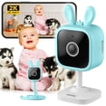thumbnail image 1 of Monitor para bebés GearIt con cámara y audio, vídeo 2K, audio bidireccional, 1 of 5